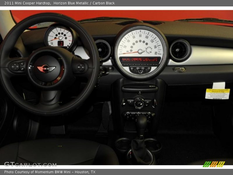 Horizon Blue Metallic / Carbon Black 2011 Mini Cooper Hardtop