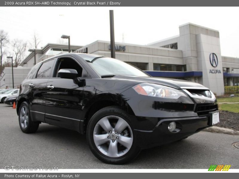Crystal Black Pearl / Ebony 2009 Acura RDX SH-AWD Technology