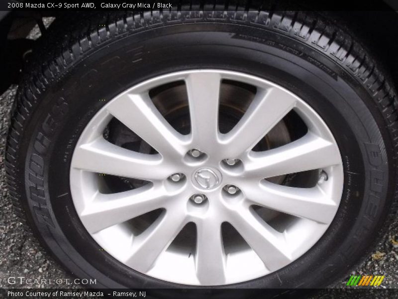 Galaxy Gray Mica / Black 2008 Mazda CX-9 Sport AWD