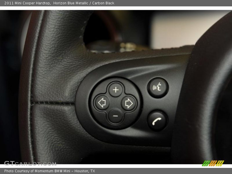 Horizon Blue Metallic / Carbon Black 2011 Mini Cooper Hardtop
