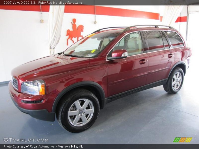 Ruby Red Metallic / Sandstone 2007 Volvo XC90 3.2