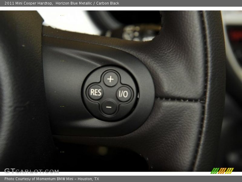 Horizon Blue Metallic / Carbon Black 2011 Mini Cooper Hardtop