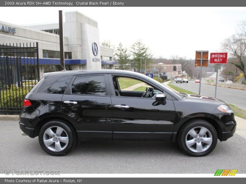 Crystal Black Pearl / Ebony 2009 Acura RDX SH-AWD Technology