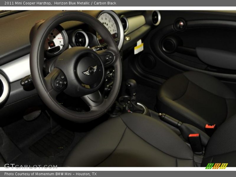 Horizon Blue Metallic / Carbon Black 2011 Mini Cooper Hardtop