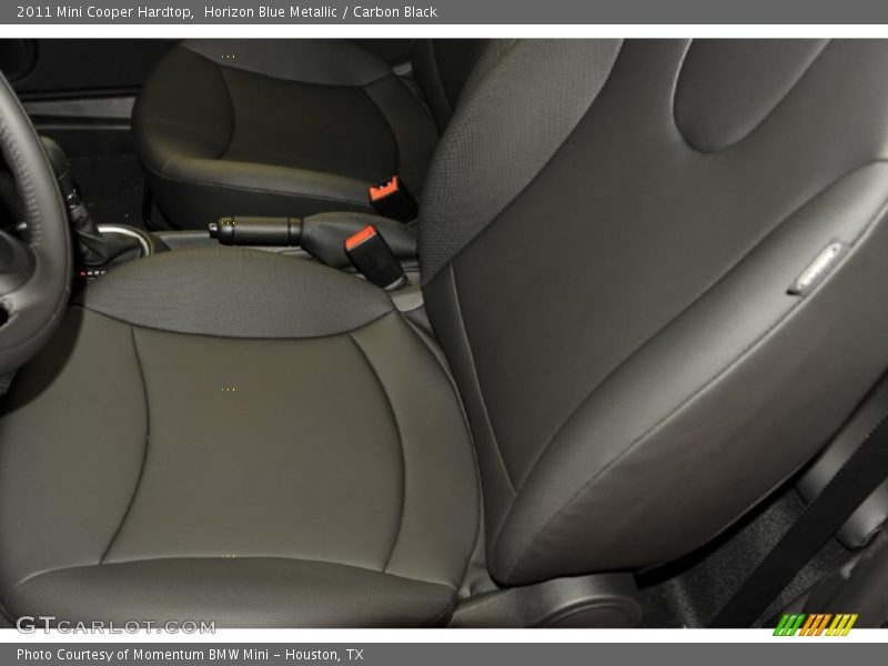 Horizon Blue Metallic / Carbon Black 2011 Mini Cooper Hardtop