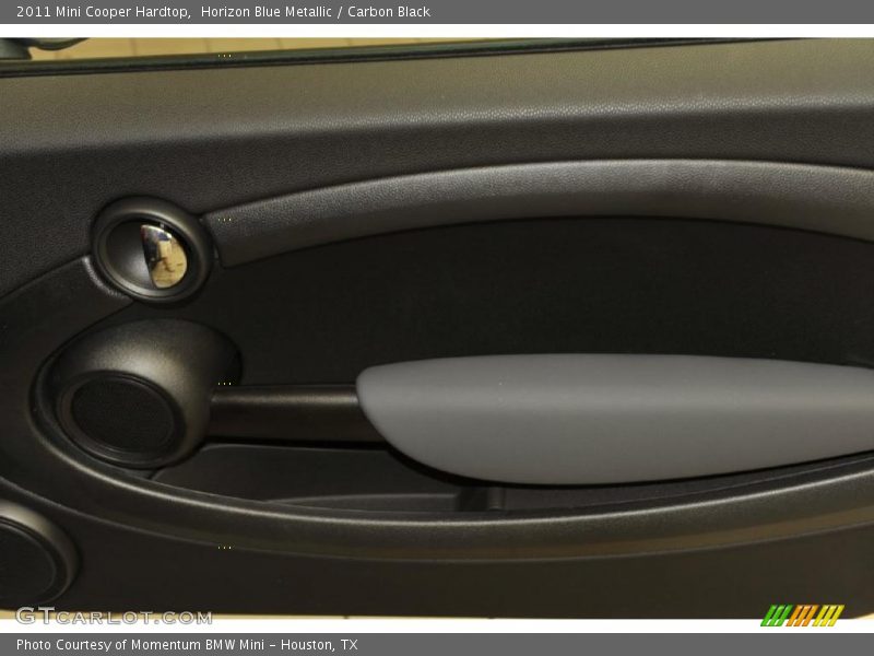 Horizon Blue Metallic / Carbon Black 2011 Mini Cooper Hardtop