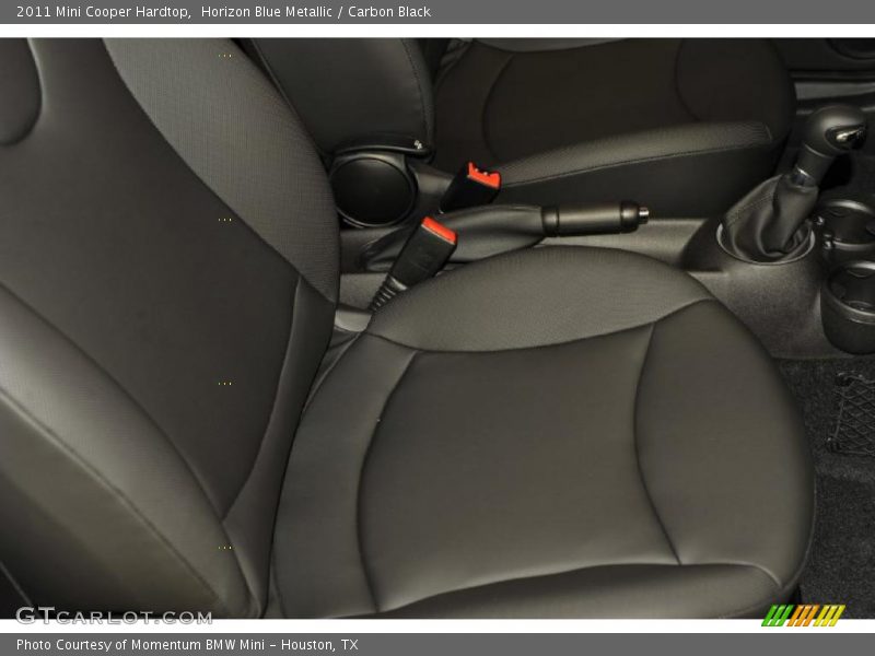Horizon Blue Metallic / Carbon Black 2011 Mini Cooper Hardtop