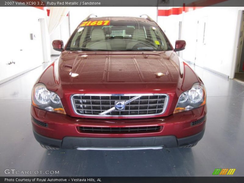 Ruby Red Metallic / Sandstone 2007 Volvo XC90 3.2