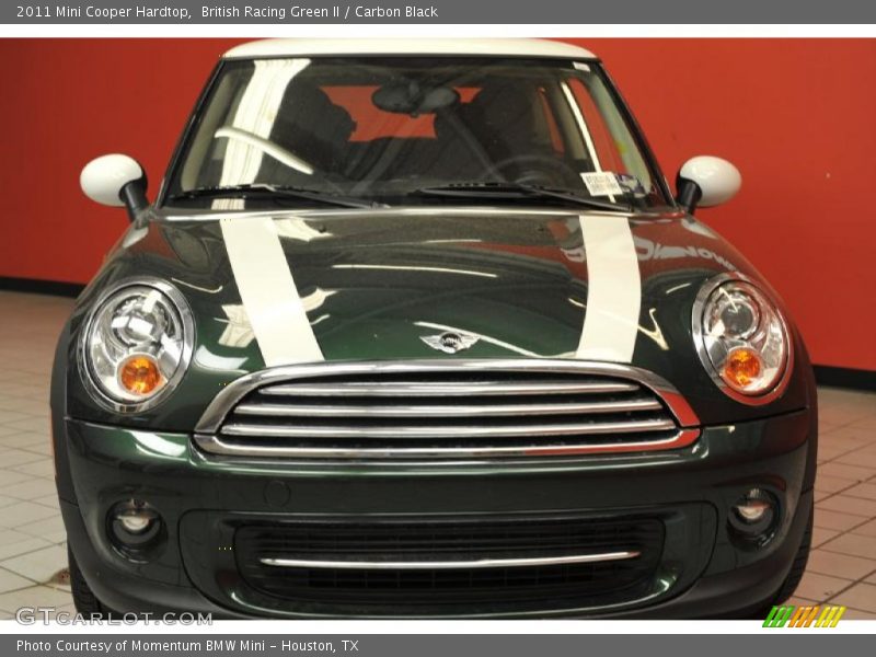 British Racing Green II / Carbon Black 2011 Mini Cooper Hardtop