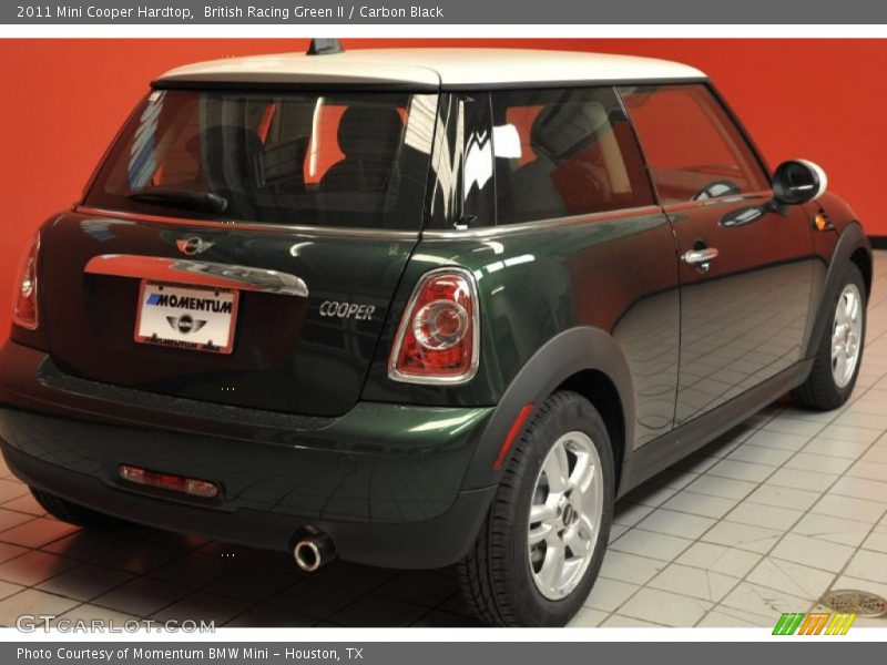 British Racing Green II / Carbon Black 2011 Mini Cooper Hardtop