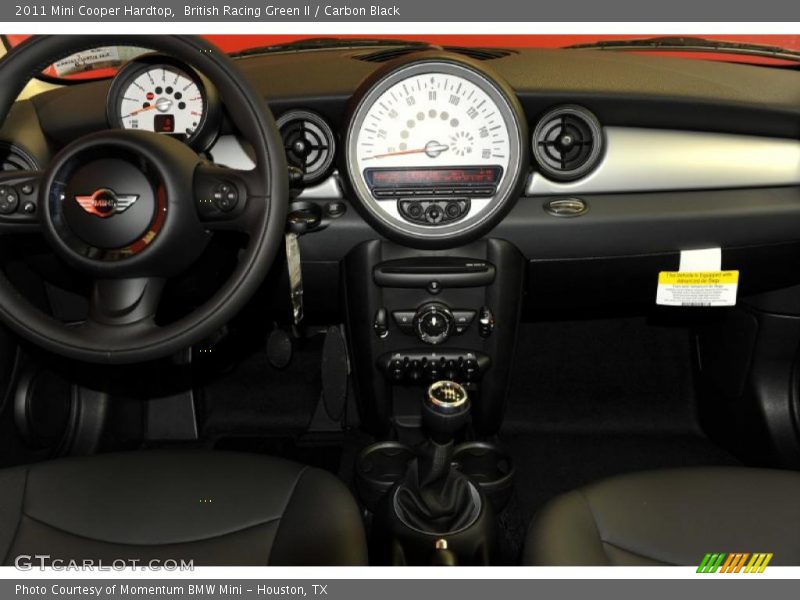 British Racing Green II / Carbon Black 2011 Mini Cooper Hardtop