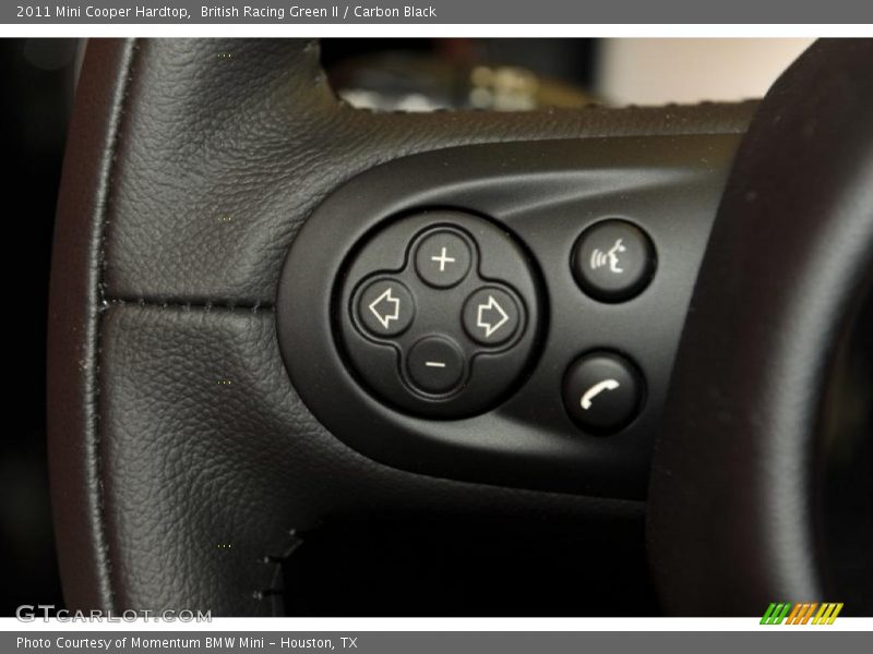 British Racing Green II / Carbon Black 2011 Mini Cooper Hardtop