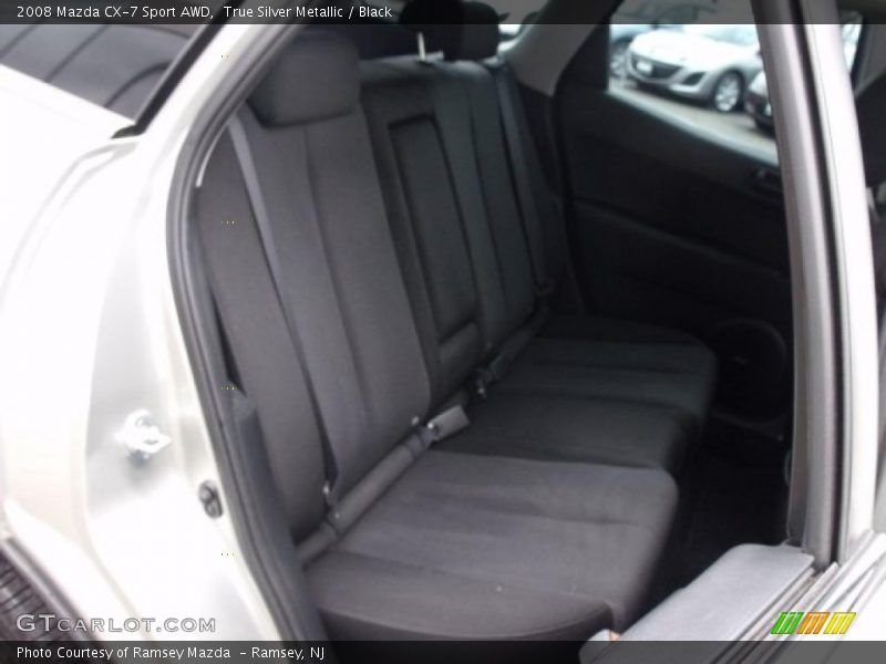 True Silver Metallic / Black 2008 Mazda CX-7 Sport AWD
