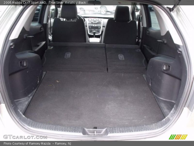 True Silver Metallic / Black 2008 Mazda CX-7 Sport AWD