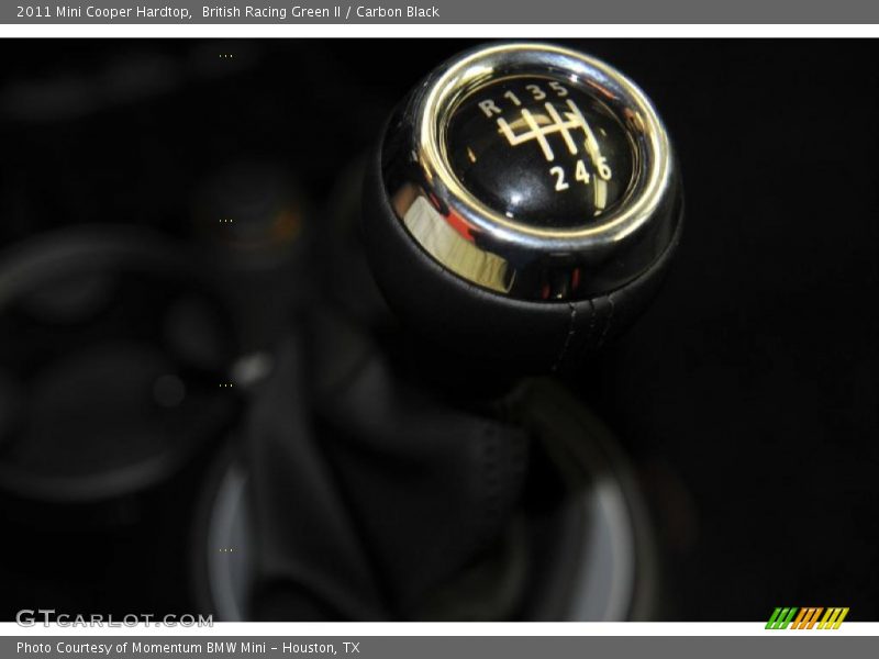British Racing Green II / Carbon Black 2011 Mini Cooper Hardtop