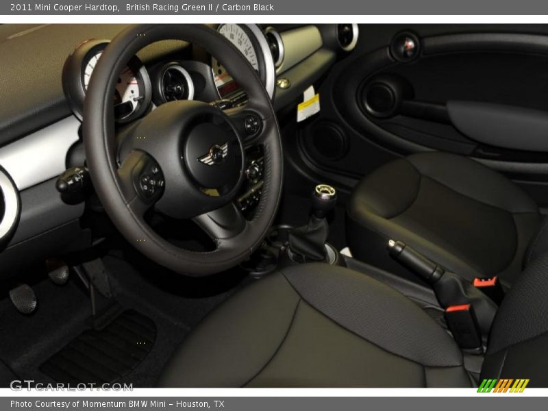 British Racing Green II / Carbon Black 2011 Mini Cooper Hardtop