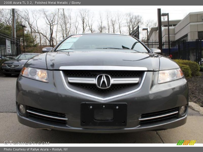 Polished Metal Metallic / Ebony 2008 Acura TL 3.2