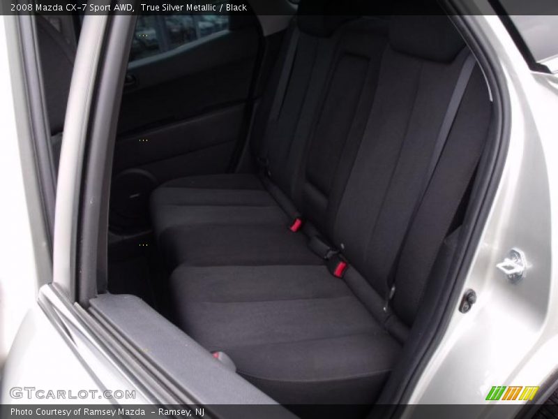 True Silver Metallic / Black 2008 Mazda CX-7 Sport AWD