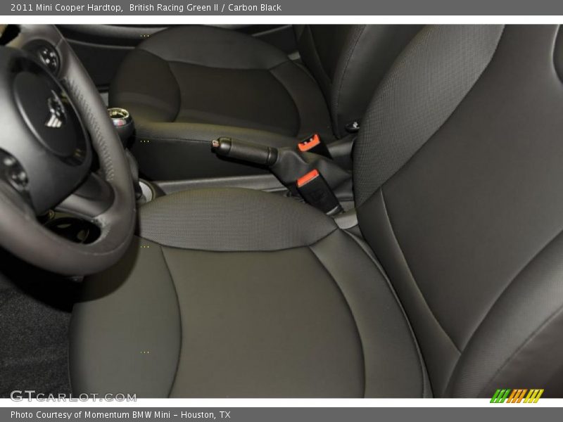 British Racing Green II / Carbon Black 2011 Mini Cooper Hardtop