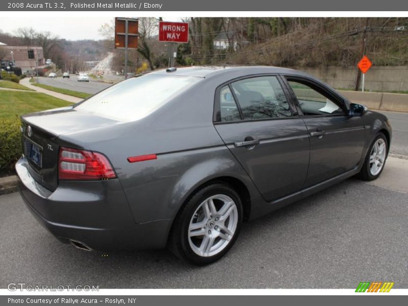 Polished Metal Metallic / Ebony 2008 Acura TL 3.2