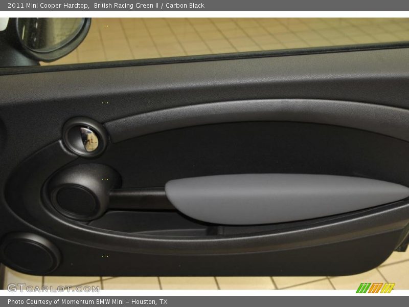 British Racing Green II / Carbon Black 2011 Mini Cooper Hardtop