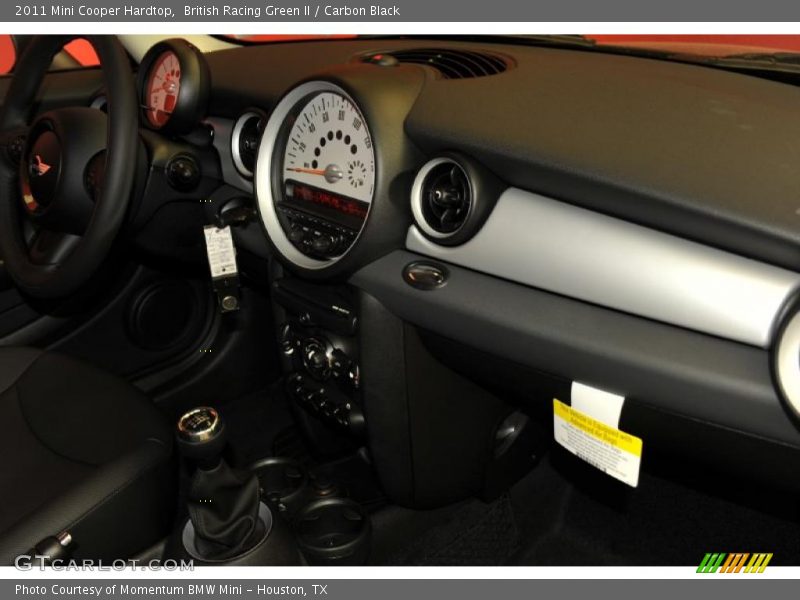British Racing Green II / Carbon Black 2011 Mini Cooper Hardtop