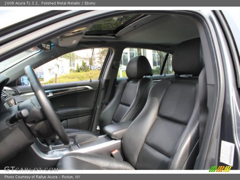 Polished Metal Metallic / Ebony 2008 Acura TL 3.2