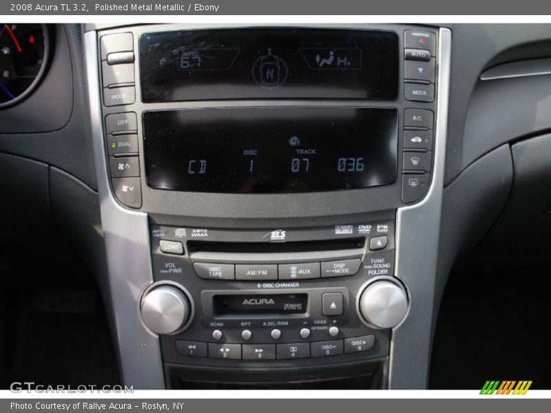 Polished Metal Metallic / Ebony 2008 Acura TL 3.2