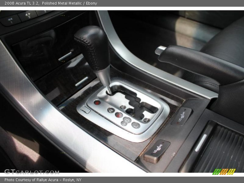 Polished Metal Metallic / Ebony 2008 Acura TL 3.2
