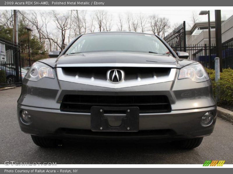 Polished Metal Metallic / Ebony 2009 Acura RDX SH-AWD