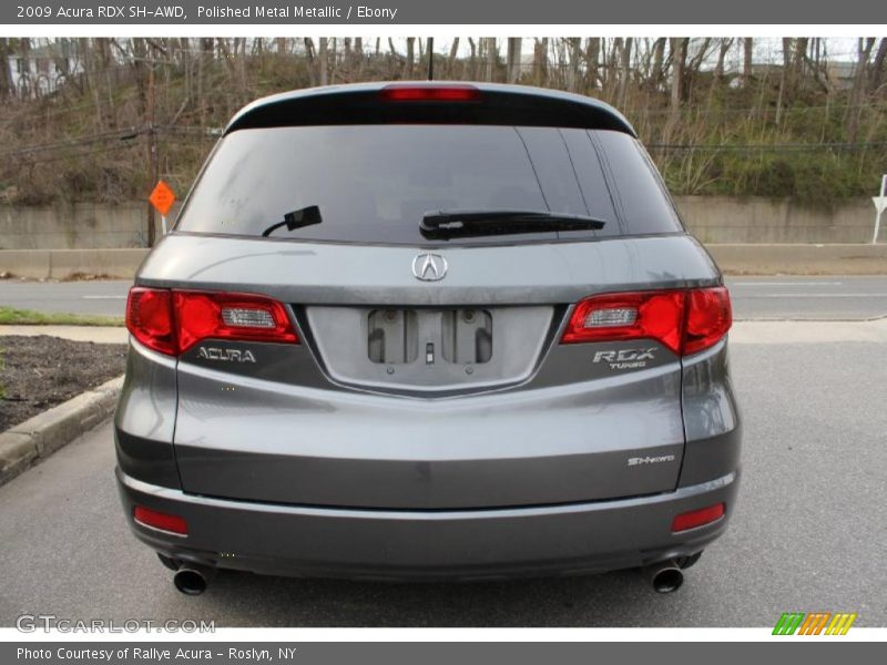 Polished Metal Metallic / Ebony 2009 Acura RDX SH-AWD