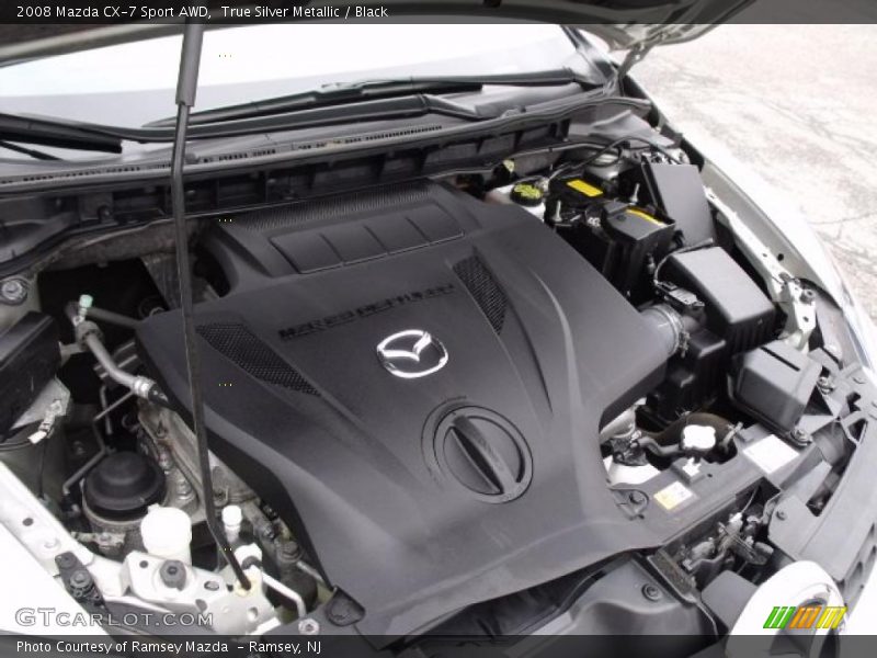 True Silver Metallic / Black 2008 Mazda CX-7 Sport AWD