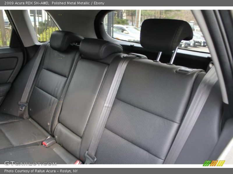 Polished Metal Metallic / Ebony 2009 Acura RDX SH-AWD