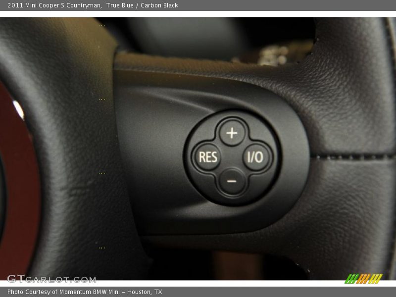 True Blue / Carbon Black 2011 Mini Cooper S Countryman