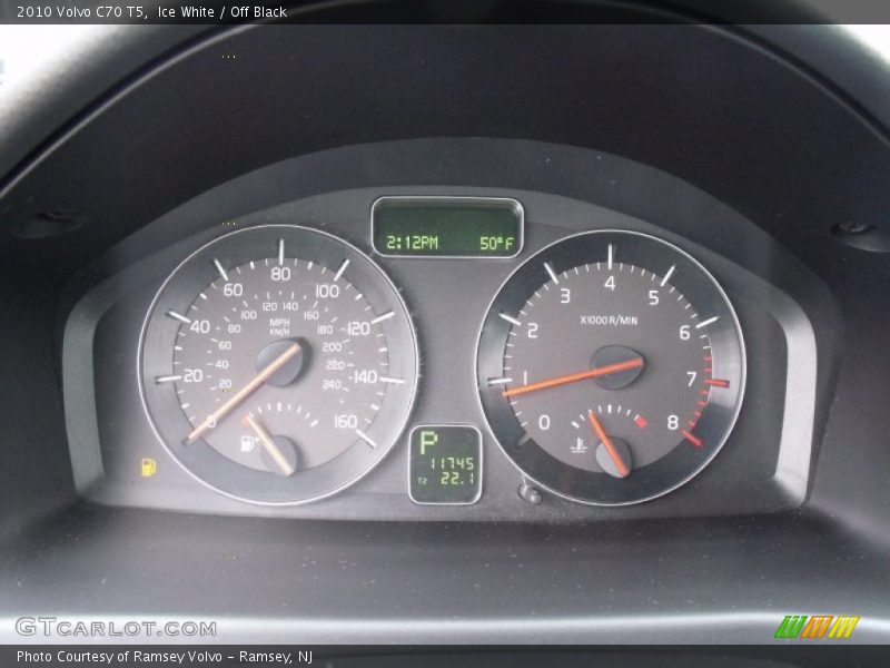  2010 C70 T5 T5 Gauges