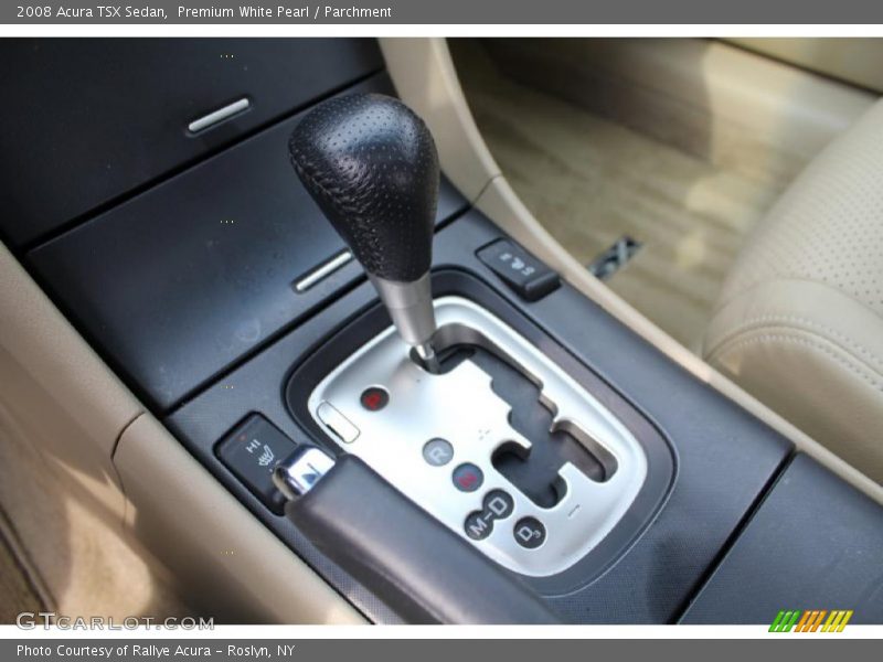 Premium White Pearl / Parchment 2008 Acura TSX Sedan