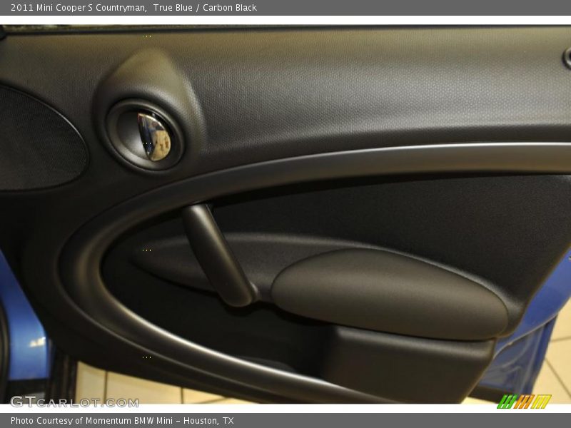 True Blue / Carbon Black 2011 Mini Cooper S Countryman