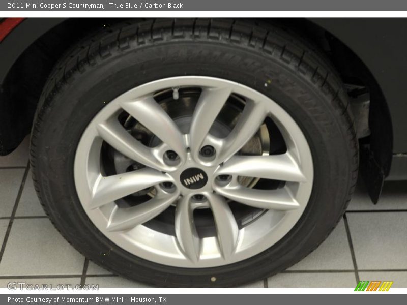 True Blue / Carbon Black 2011 Mini Cooper S Countryman