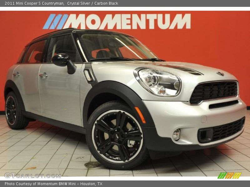 Crystal Silver / Carbon Black 2011 Mini Cooper S Countryman