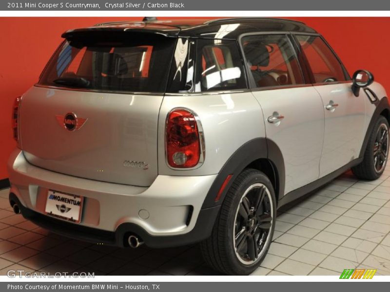 Crystal Silver / Carbon Black 2011 Mini Cooper S Countryman