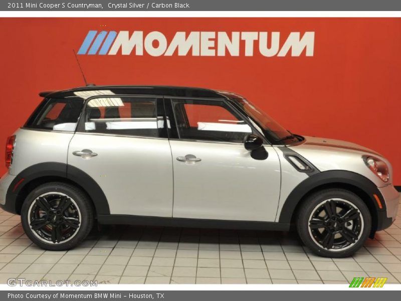 Crystal Silver / Carbon Black 2011 Mini Cooper S Countryman