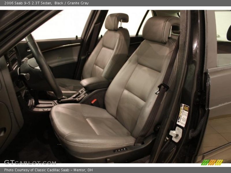  2006 9-5 2.3T Sedan Granite Gray Interior