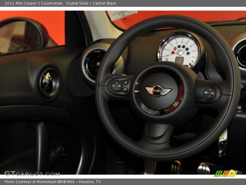 Crystal Silver / Carbon Black 2011 Mini Cooper S Countryman