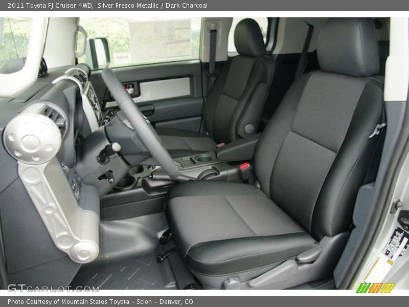 Silver Fresco Metallic / Dark Charcoal 2011 Toyota FJ Cruiser 4WD