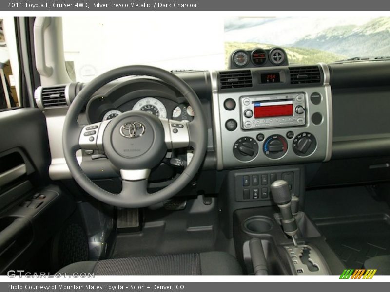 Silver Fresco Metallic / Dark Charcoal 2011 Toyota FJ Cruiser 4WD