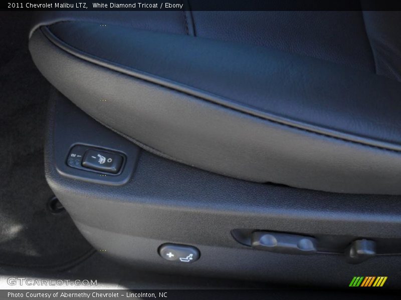 White Diamond Tricoat / Ebony 2011 Chevrolet Malibu LTZ