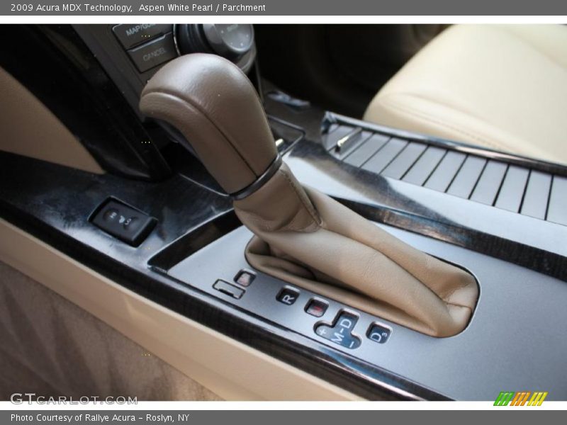 Aspen White Pearl / Parchment 2009 Acura MDX Technology