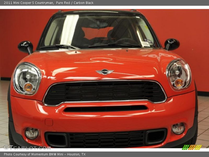 Pure Red / Carbon Black 2011 Mini Cooper S Countryman