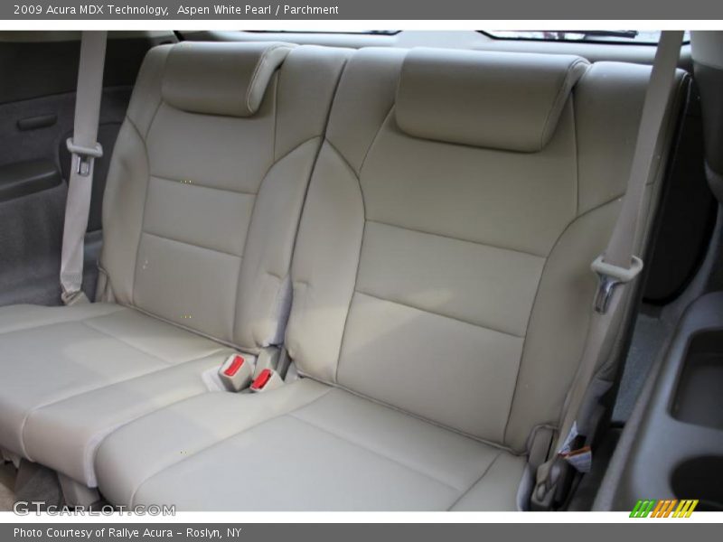 Aspen White Pearl / Parchment 2009 Acura MDX Technology