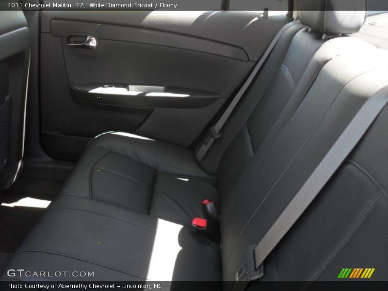 White Diamond Tricoat / Ebony 2011 Chevrolet Malibu LTZ